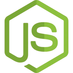 React logo with blue background and white R letter